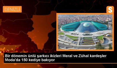 Ünlü ikizler Meral ve Zuhal kardeşler, Kadıköy Moda sokaklarında 150 kediye bakıyor