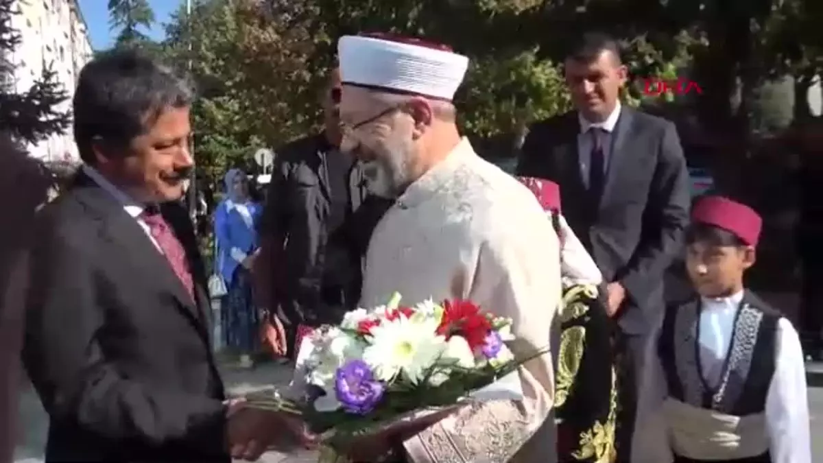 Diyanet İşleri Başkanı Ali Erbaş: ‘Ahilik Medeniyetinin Kaynağı Kur’an’dır’