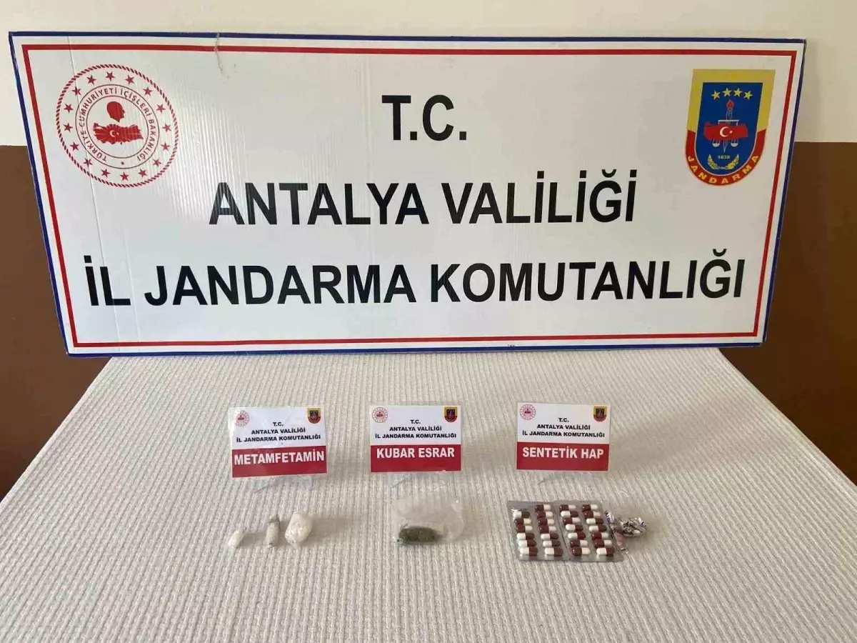 Antalya’da Uyuşturucu Operasyonu