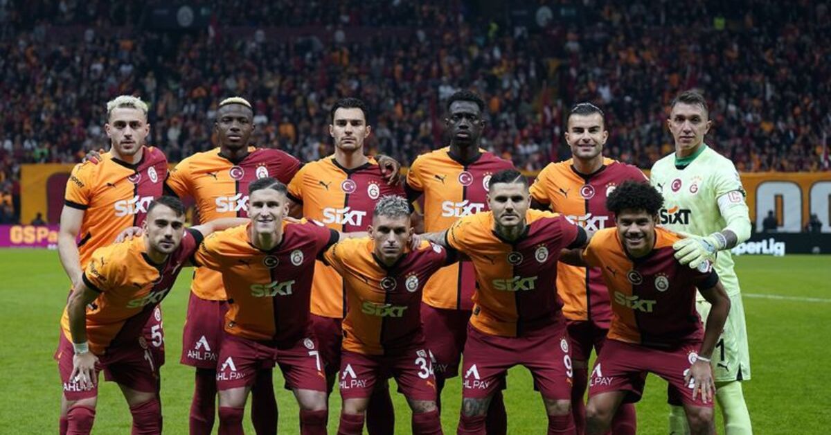 Galatasaray ligin ilk yarısına lider girdi