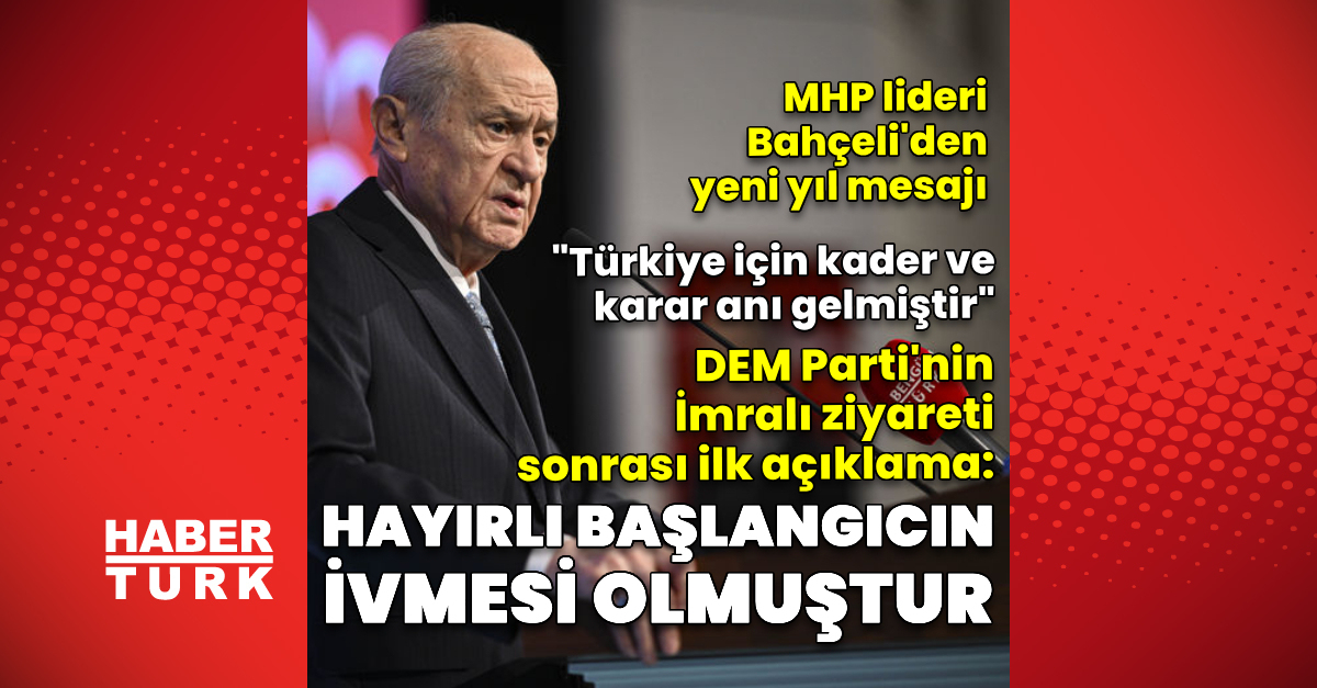 Bahçeli: Türkiye için karar anı geldi