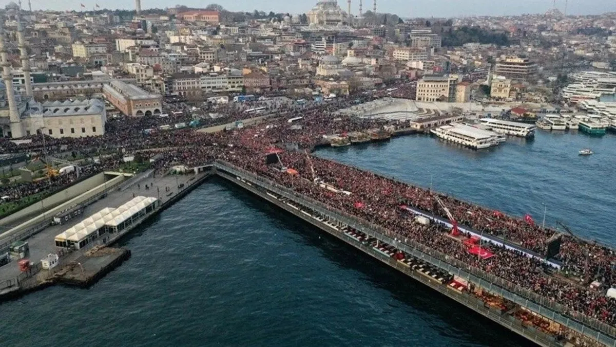 Galata Köprüsü’nde tarihi Gazze buluşması! Ulaşım detayları belli oldu