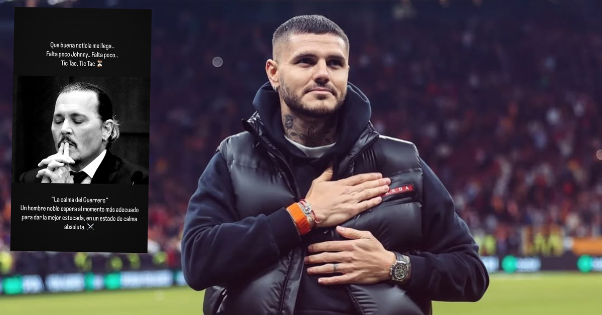 Mauro Icardi’den, Wanda Nara’ya bir Johnny Depp’li gönderme daha