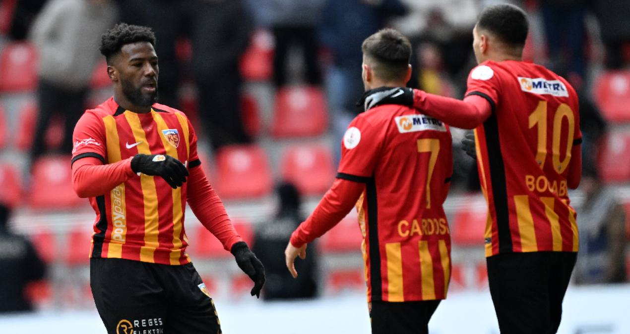 Kayserispor tek golle seriyi sürdürdü